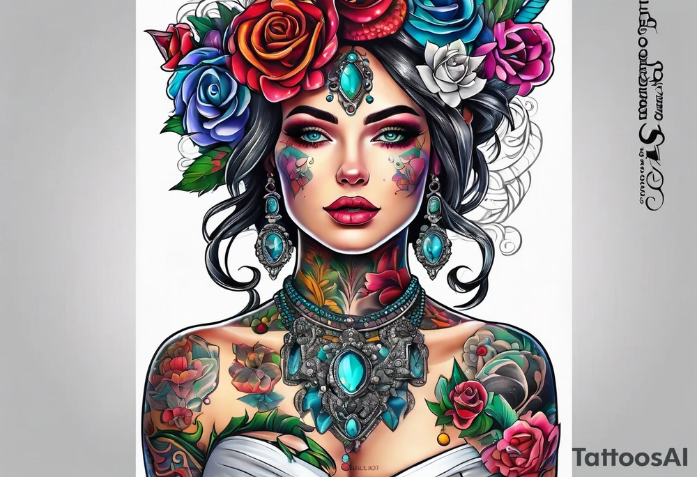 Drugs tattoo idea