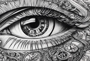 Time consumes all tattoo idea