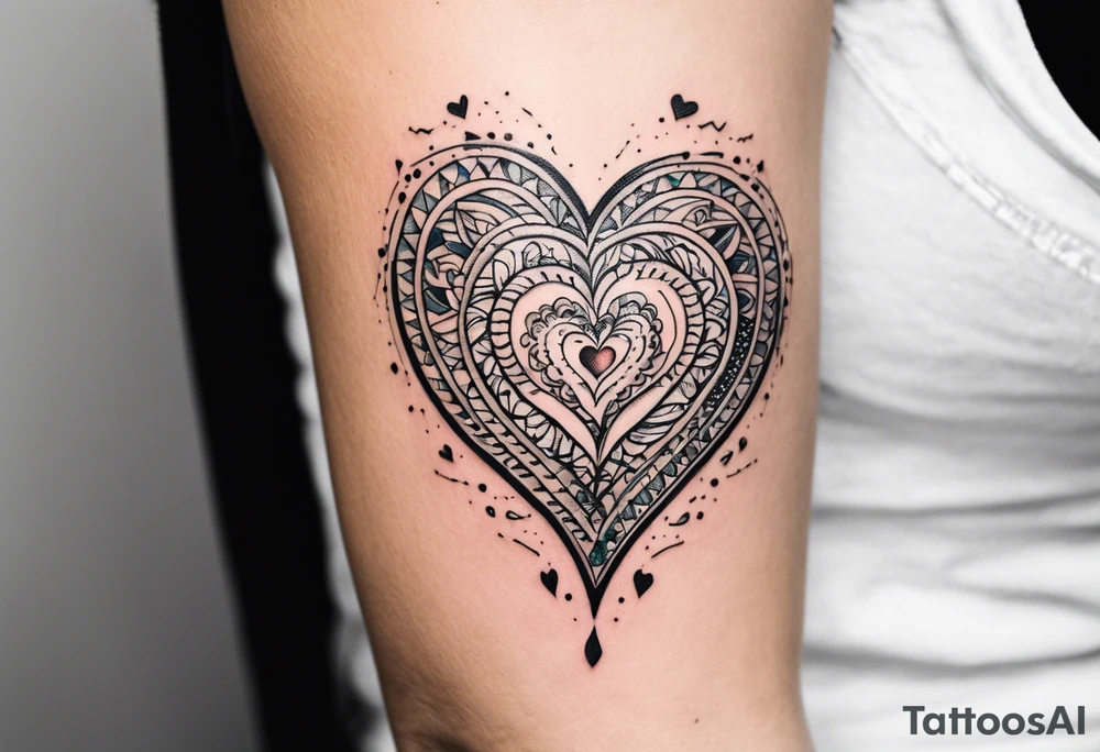 HEART tattoo idea