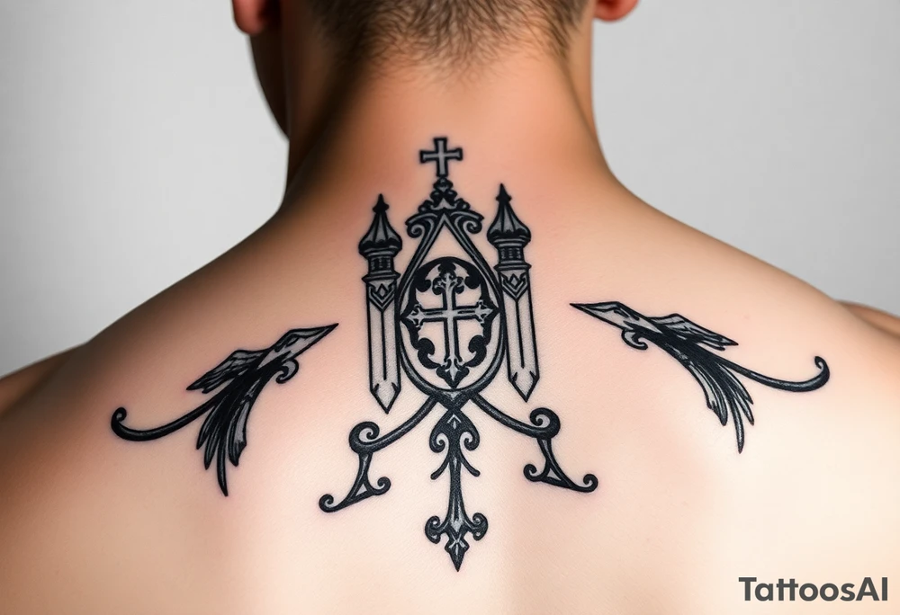 Tatouage vierge de kazan église russe orthodoxe tattoo idea