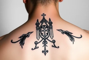Tatouage vierge de kazan église russe orthodoxe tattoo idea