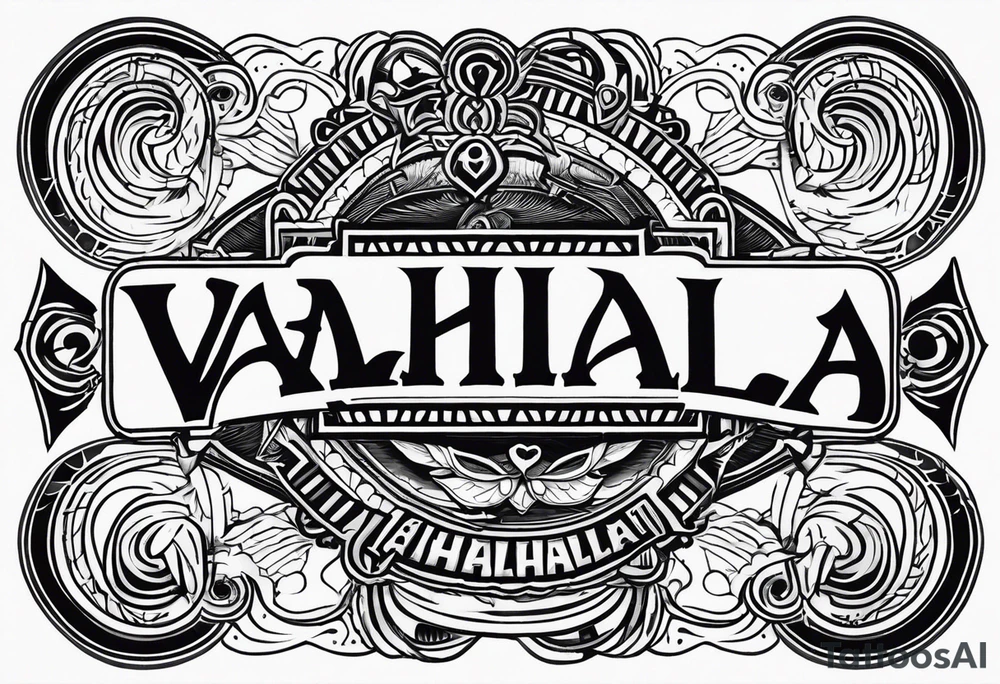 Valhalla tattoo idea