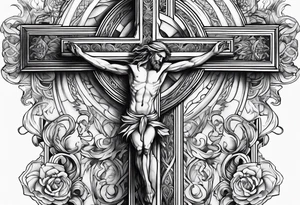 cross tattoo idea