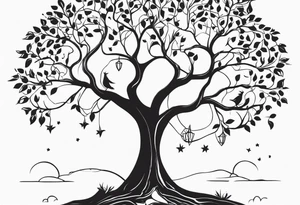 Tree elfs tattoo idea