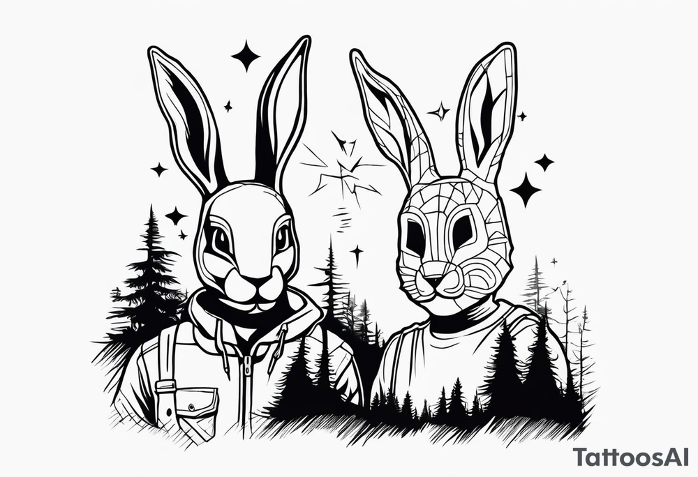 coelho do filme donnie darko tattoo idea