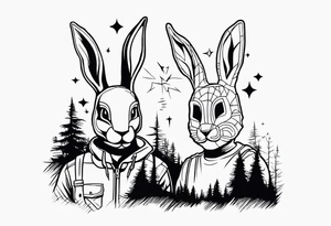 coelho do filme donnie darko tattoo idea