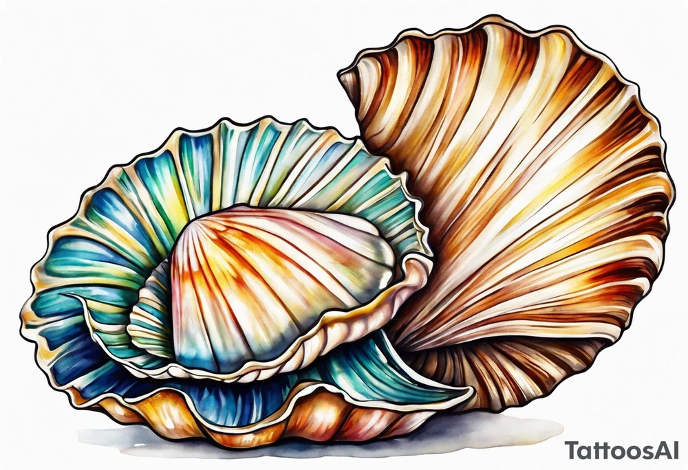 junopia seashell tattoo idea