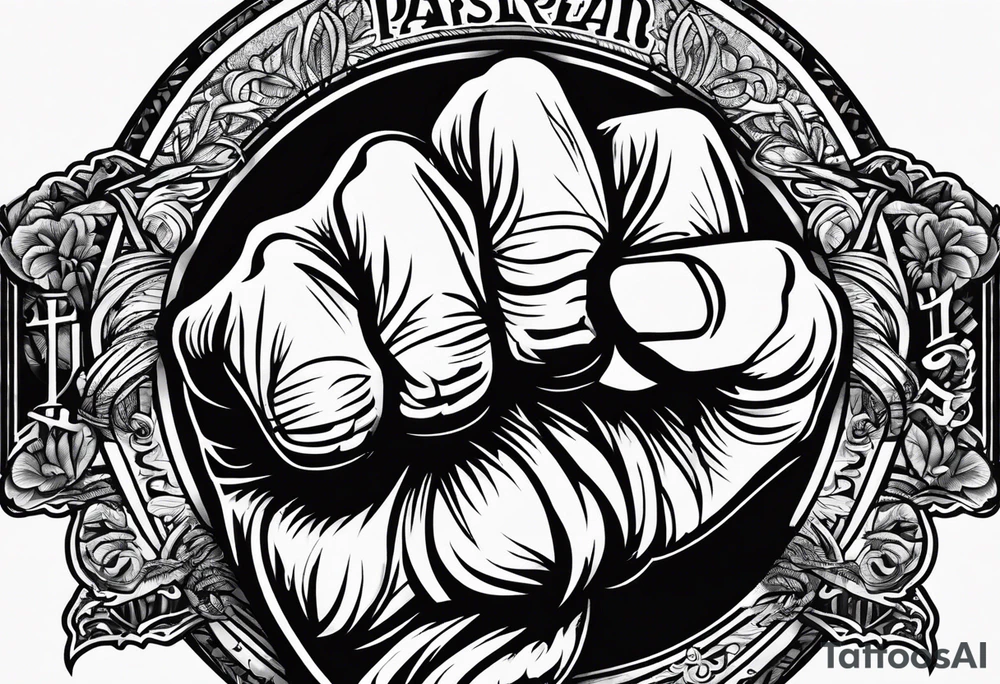 no pasaran slogan with a torn clenched fist tattoo idea no pasaran slogan with a torn clenched fist tattoo idea
