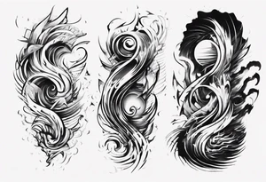 God is in the soundwaves tattoo idea