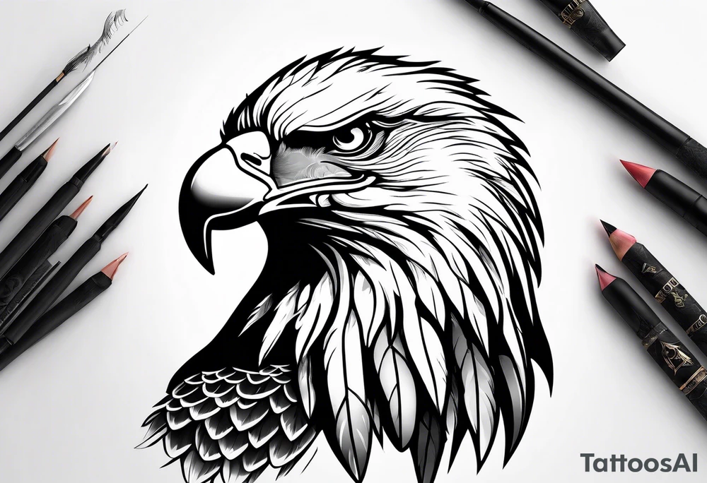 Eagle tattoo tattoo idea