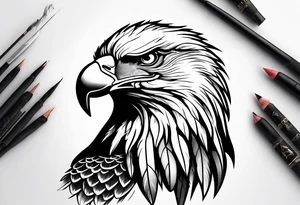Eagle tattoo tattoo idea