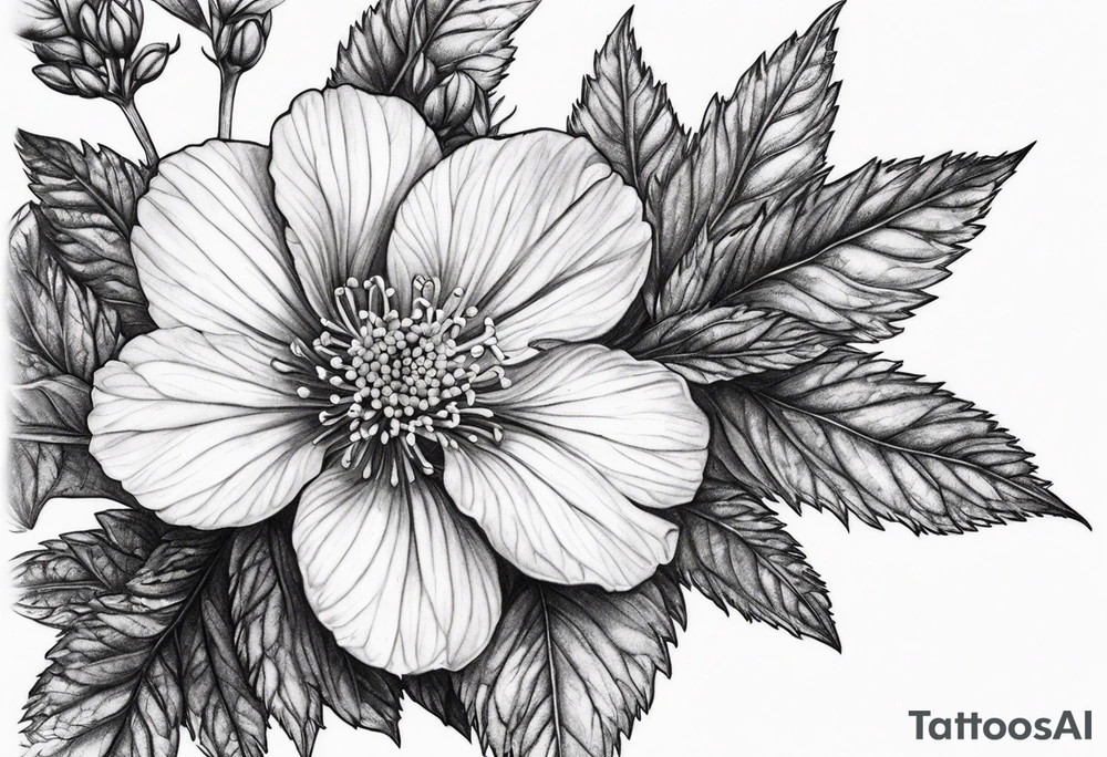 ageratina altissima tattoo idea