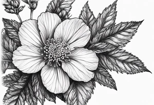 ageratina altissima tattoo idea