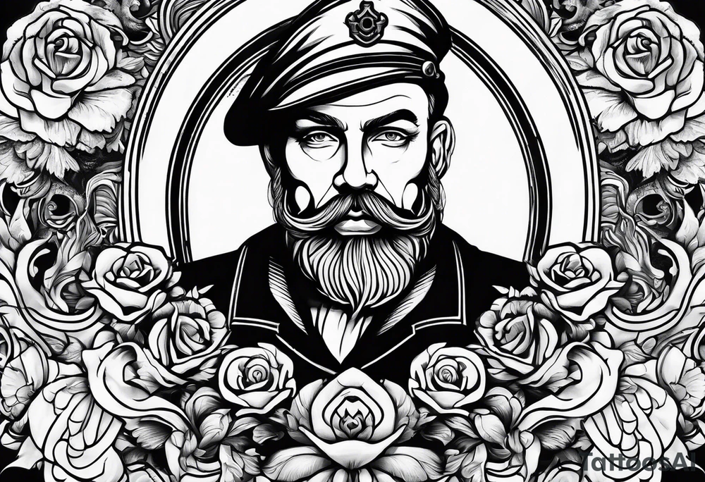 Old school sailor with face tattoos
With mean face tattoo idea Old school sailor with face tattoos
With mean face tattoo idea