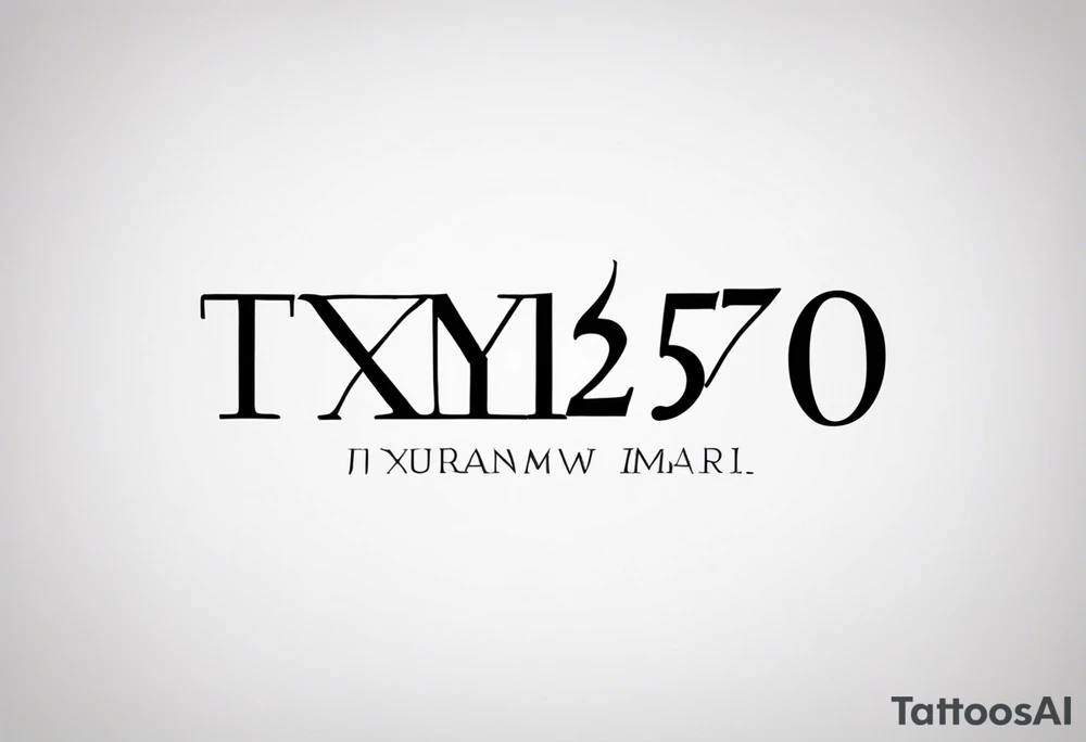 Roman numerals Birth date tatto on wrist Birth date is 27-06-2005 tattoo idea