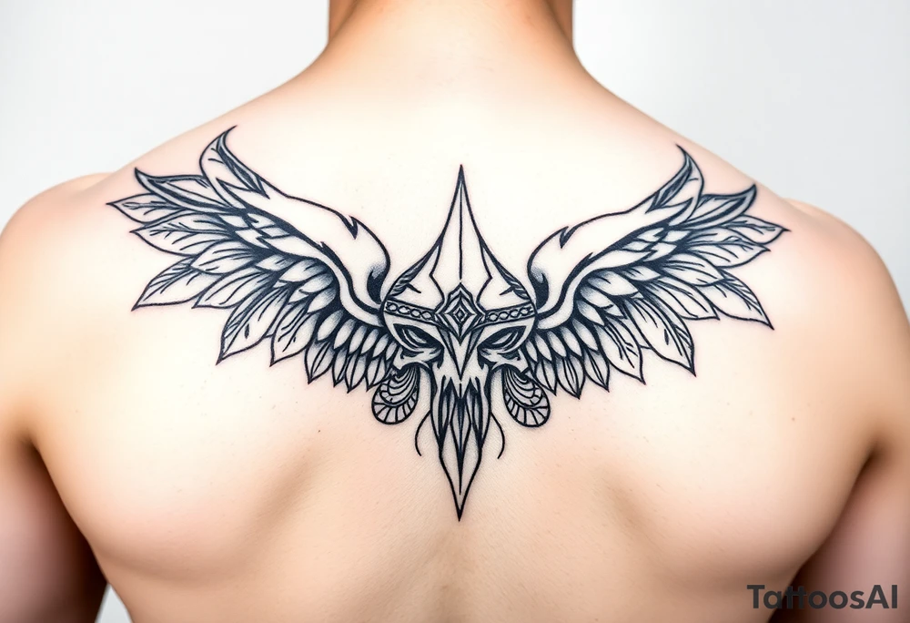 mandala tyylinen tatuointi käsivarteen jossa orn
amnetaallisia kuvioita viking tyylillä tattoo idea