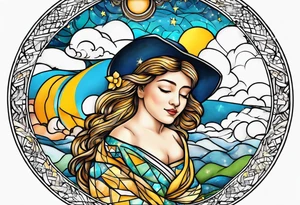 90s baby for life tattoo idea