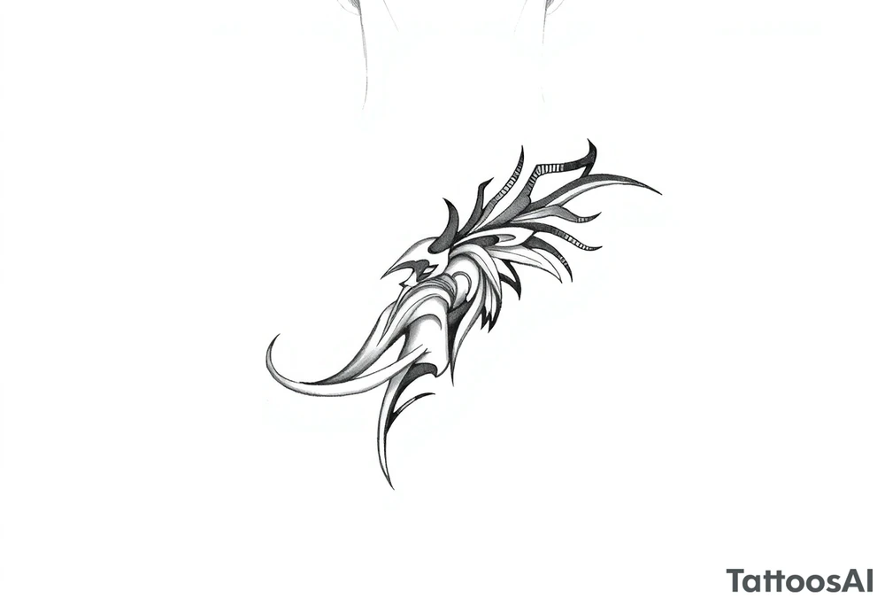 Tribal forearm tattoo tattoo idea