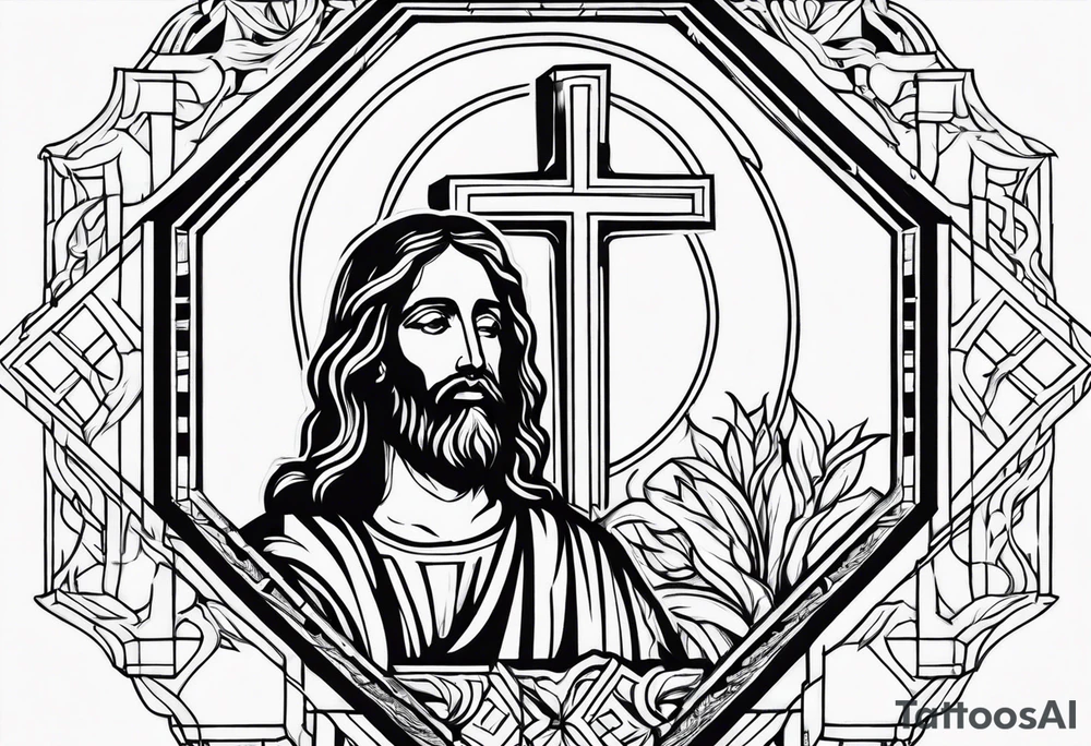 Jesus and bibical things tattoo idea