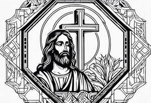 Jesus and bibical things tattoo idea