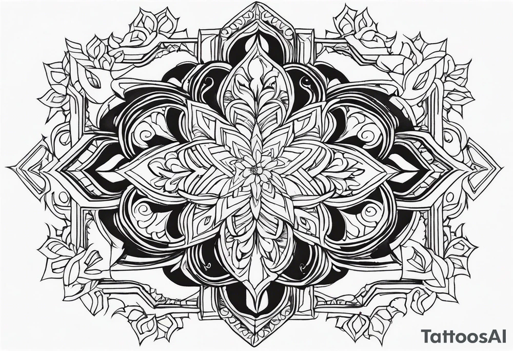 snow tattoo idea