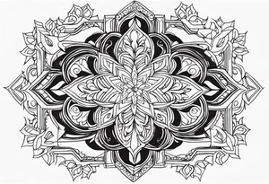 snow tattoo idea