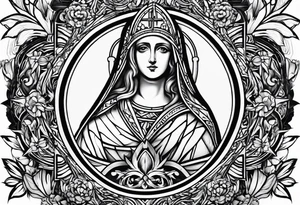 Catholic men’s tattoo tattoo idea
