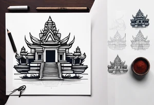 Angkor watt tattoo idea