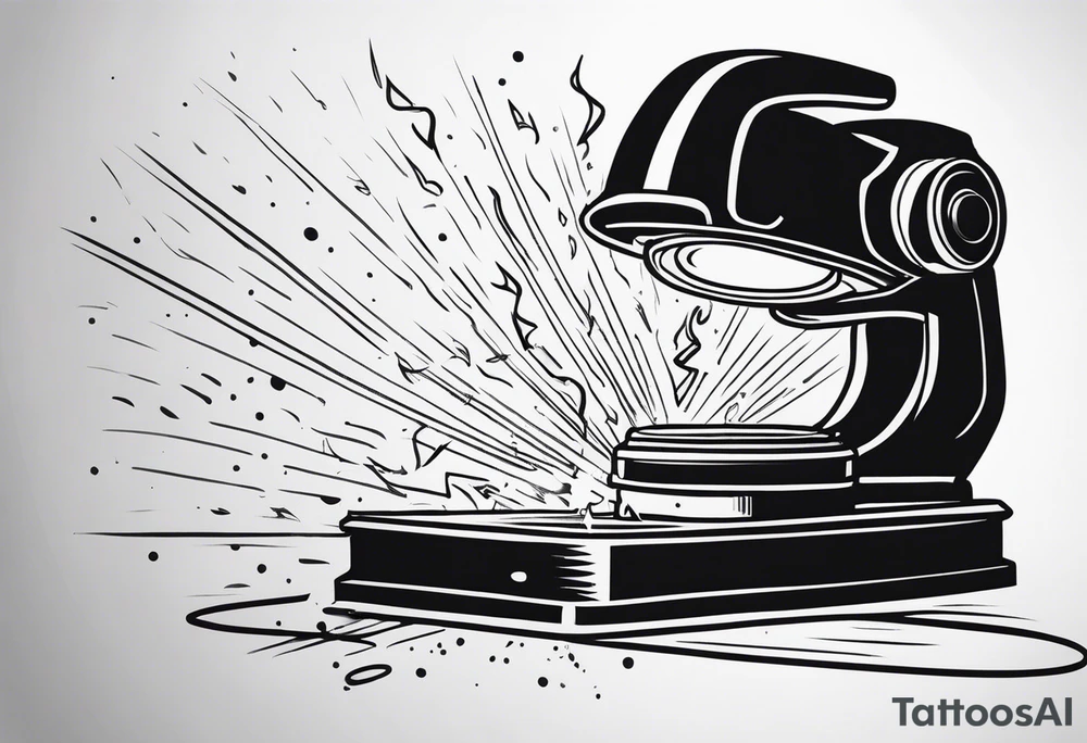 Welding,sparks,power tools tattoo idea