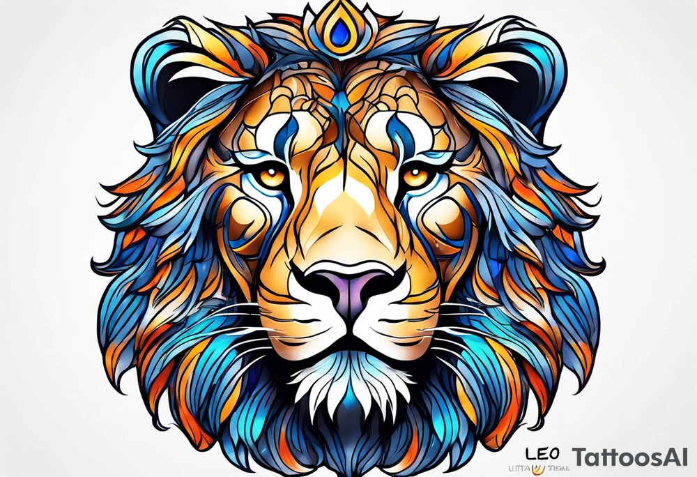 Leo tattoo idea