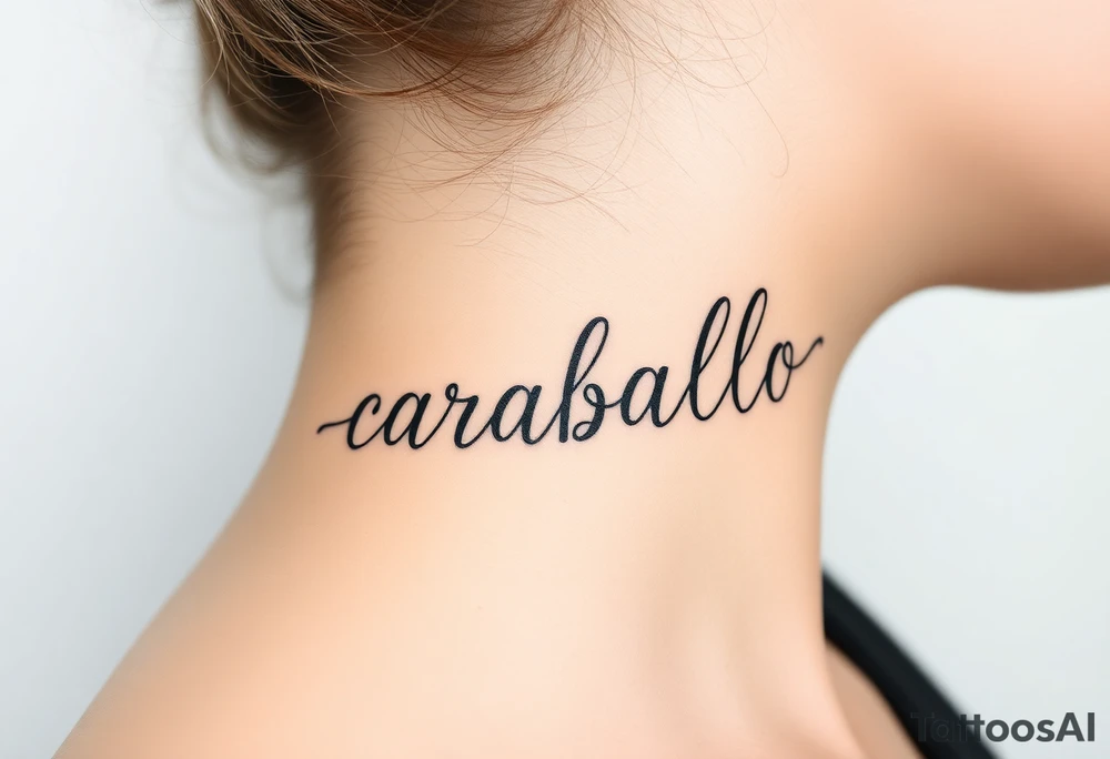 caraballo tattoo idea