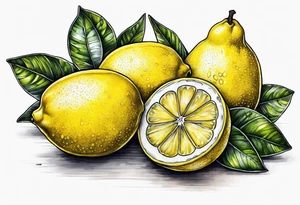 Lemons tattoo idea