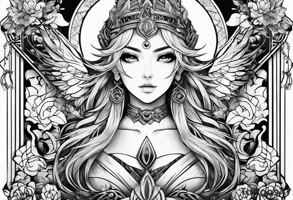 Anime symbol tattoo idea
