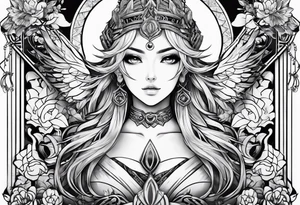 Anime symbol tattoo idea