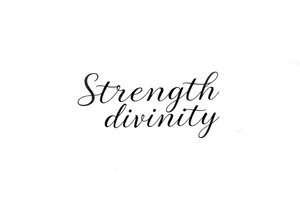 Strength divinity tattoo idea