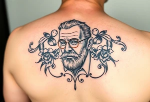 Memorial tattoo for passed away grandpa tattoo idea