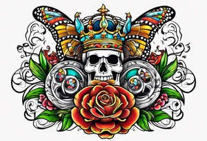 Madrid Spain tattoo idea