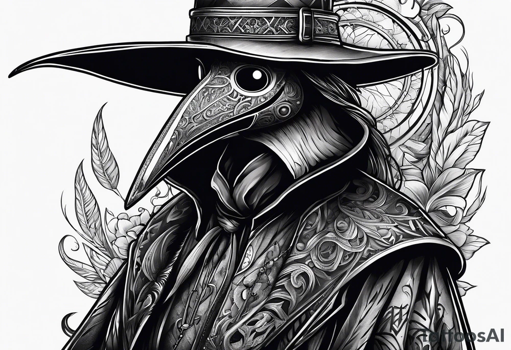 Plague doctor tattoo idea