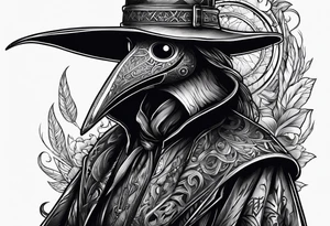 Plague doctor tattoo idea