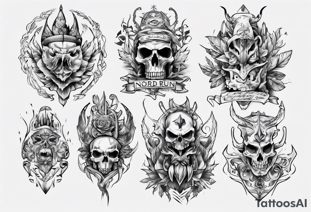 nord run tattoo idea