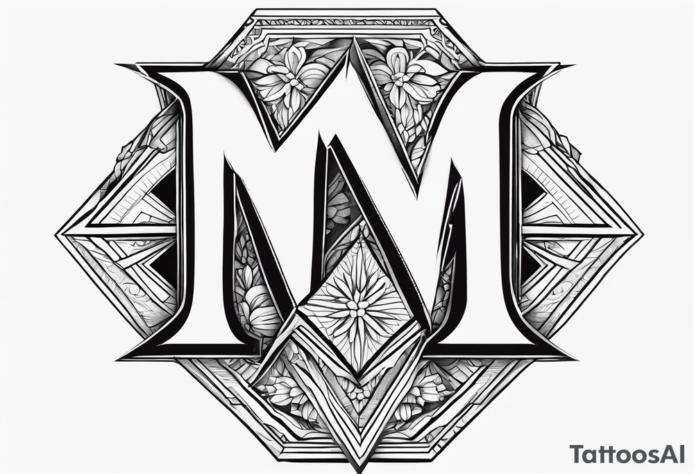 Letters m, c, and a tattoo idea