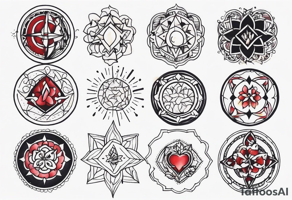 Wound tattoo design tattoo idea