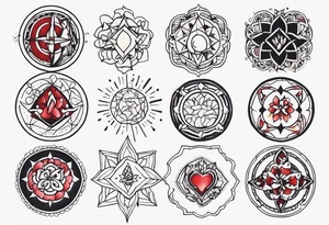 Wound tattoo design tattoo idea