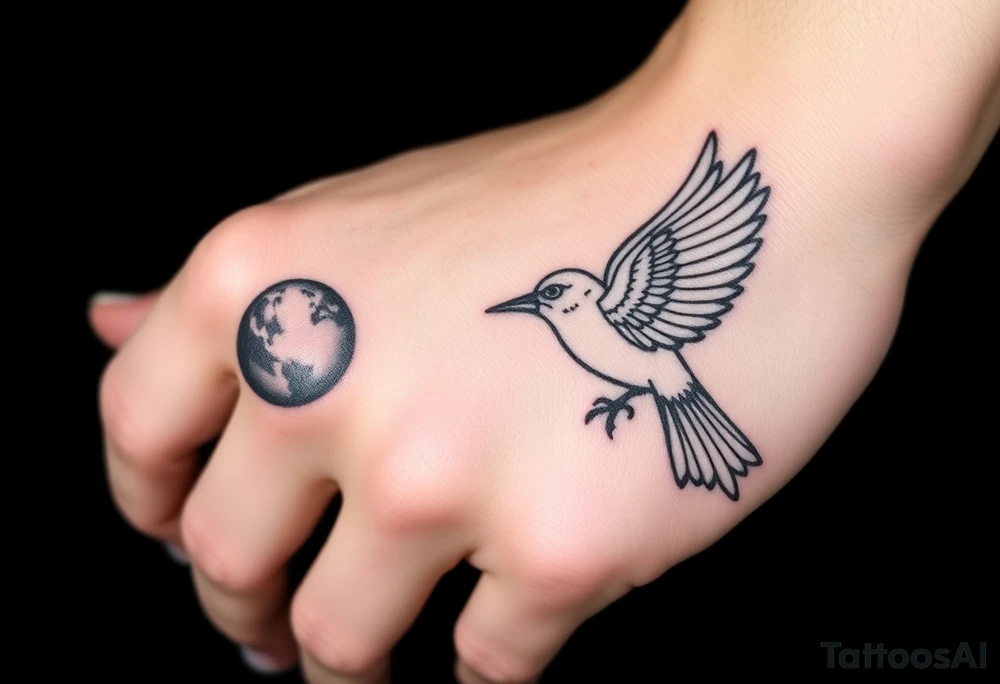Harley ball and dirtybird tattoo idea