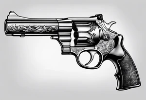 Anonymous with shotgun tattoo idea