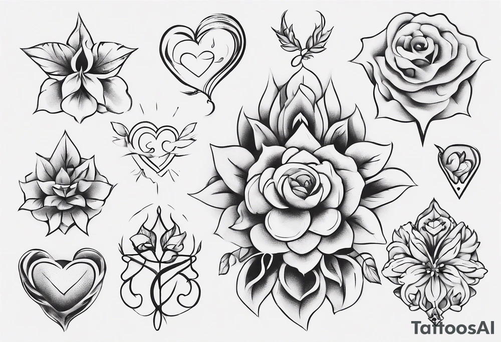 Mother’s love tattoo idea