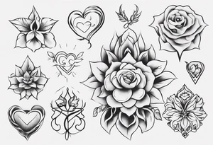 Mother’s love tattoo idea