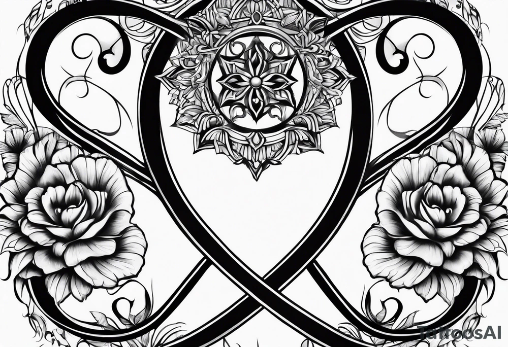 Infinity symbol tattoo idea