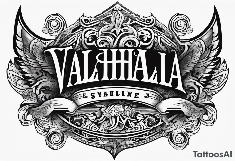 Valhalla tattoo idea