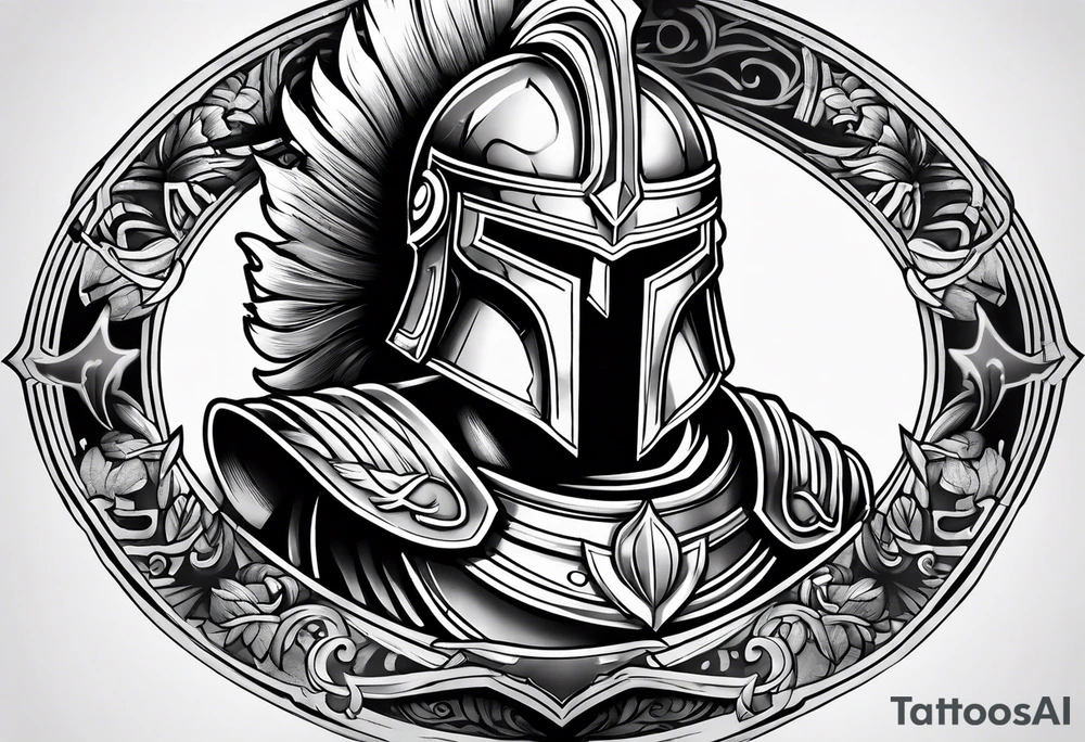 spartan tattoo idea